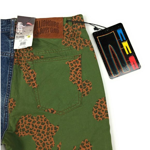 🛑SOLD🛑 Billionaire Boys Club BB Deuce 50/50 Denim Shorts - Picture 8 of 9